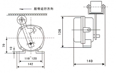 速度開關(guān)，測速傳感器XSAV11801（低速型）高低速速度開關(guān)